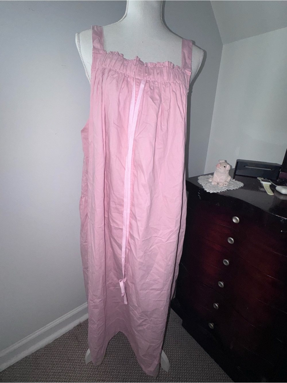 Pink Barrel Overall Midi Dresses - Picture 5 of 13